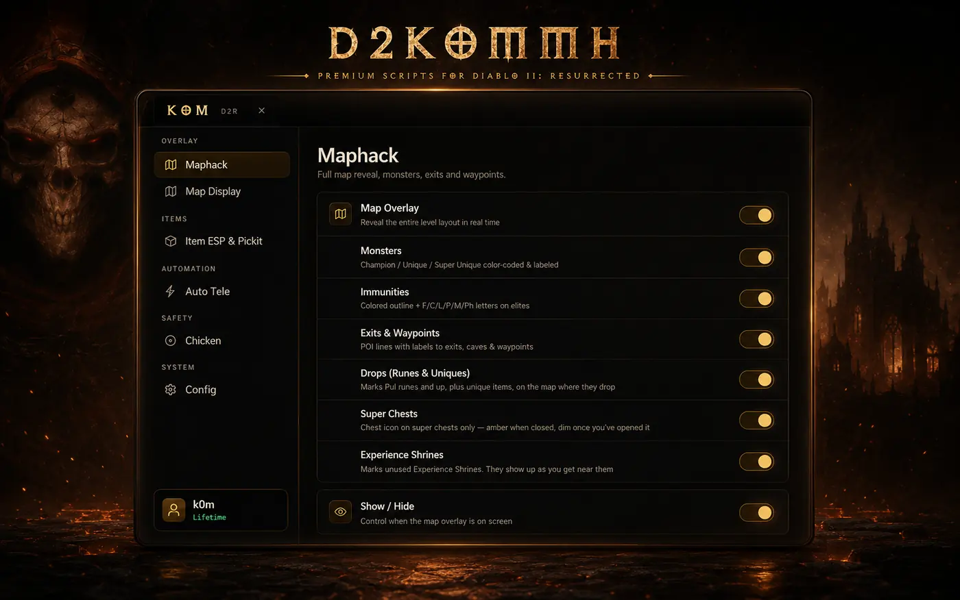 D2k0mMH revealing the map in play